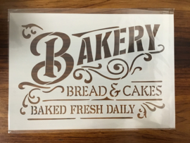 Sjabloon A4 - Logo ‘Bakery’