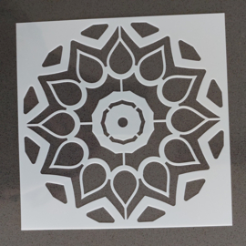 Sjabloon 15x15 - Mandala 13