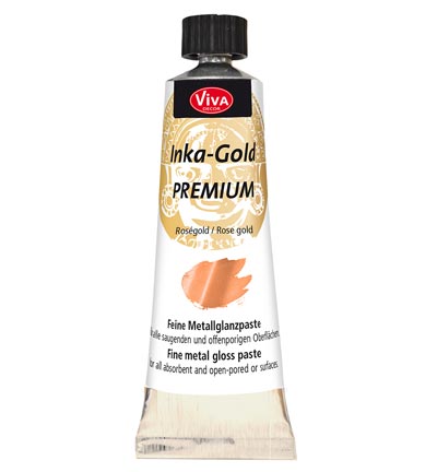 Wax metallic Inka-Gold - Rosegold