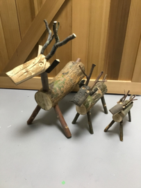 Rendier hout M