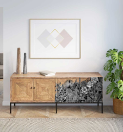 Transfer Redesign - Abstract Jungle (60,96x88,90 cm)