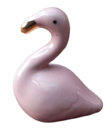 Knop Porselein Flamingo - 55mm