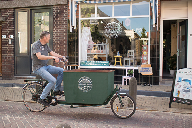 Verzenden en bezorgen - Vervoer met de bakfiets