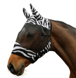 Vliegenmasker Zebra met oren