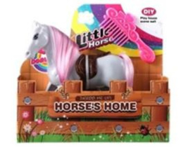 Paard 15cm in showdoos