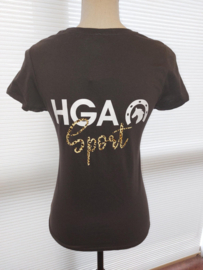 Shirt ronde hals 'HGA Sport' mt S