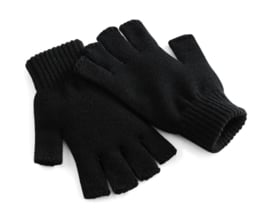 Handschoen vingerloos zwart