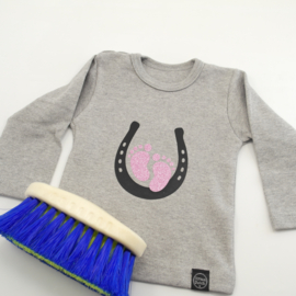 Shirtje Babyvoetjes Hoefijzer