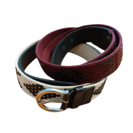 Polo riem leer / nylon