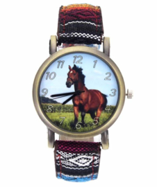 Horloge Running Horse