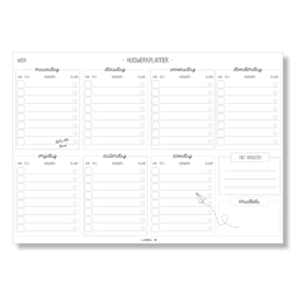 huiswerkplanner