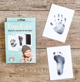 Hand- en voetafdrukkit voor baby's | Keep'Love