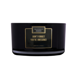 Treatments® - Scented Candle XL - Don't Forget You are Awesome! - 600 gram