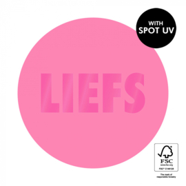 Stickers Liefs Spot UV - Flamingo