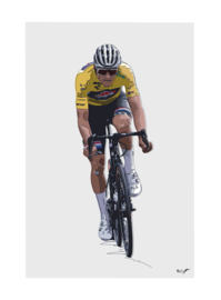 Mathieu van der Poel 3 Gele trui