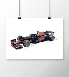 Max Verstappen F1 auto