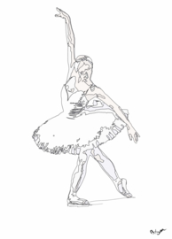 Ballerina lina art