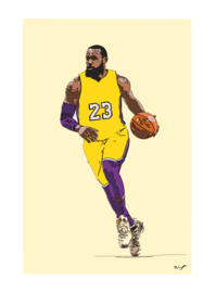 Lebron James, Lakers