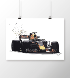 Max Verstappen F1 auto 2