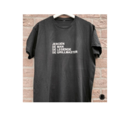 Tekst naar wens (Shirt en lettertype naar keuze)