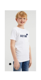 Tekst en afbeelding naar wens (Kids shirt en lettertype naar keuze)