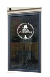 Cirkels met Merry Christmas