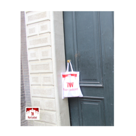 Katoenen shopper tas