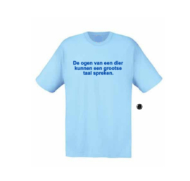 Tekst naar wens (Shirt en lettertype naar keuze)