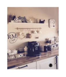 RM Café met 2 gewenste letters