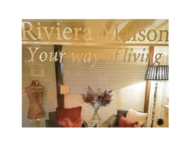 Riviera your way (lettertype naar keuze)