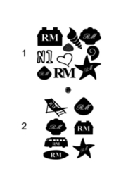 Doodles set in RM look naar keuze