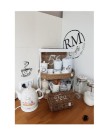 RM Café met 2 gewenste letters