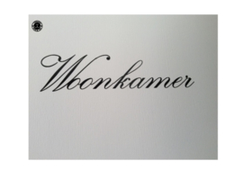 Set van 3 woorden naar keuze (lettertype naar keuze)