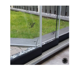 Set van 8 stuks stickers (2 letters naar keuze)