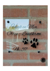 Dieren thema met tekst naar wens (lettertype en dieren afbeelding naar keuze)