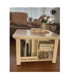 MAGAZINES en PAPERS salontafel