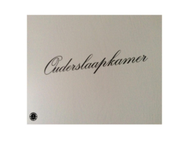 Set van 3 woorden naar keuze (lettertype naar keuze)