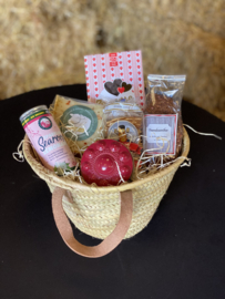 Zeeuws pakket - rieten tasje