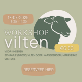 Droogvilten voor kinderen 13:30