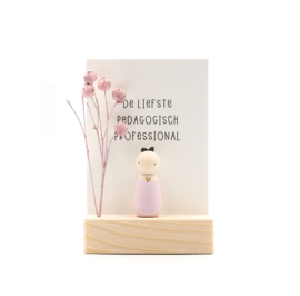 Cadeaudoosje "De allerliefste pedagogisch professional"