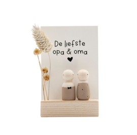 Cadeaudoosje "Liefste opa & oma"