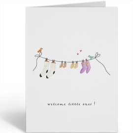 WELCOME LITTLE ONES - WASLIJNTJE - Nadine Illustraties