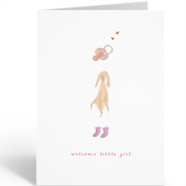 WELCOME LITTLE GIRL - Nadine Illustraties