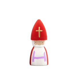 Houten pop Sinterklaas BASIC