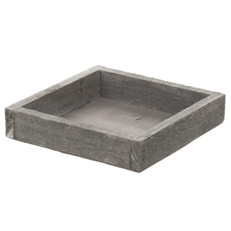 NATURE Houten frame met quote & droogbloem