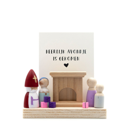 Houten standaard Sint