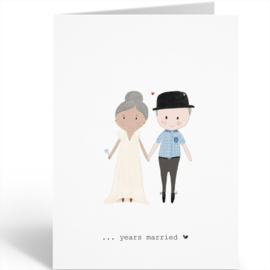 YEARS MARRIED - Nadine Illustraties