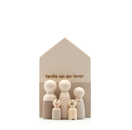 Gepersonaliseerde houten accessoire