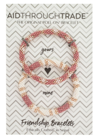 Roll-On® Friendship Bracelets Desert Rose