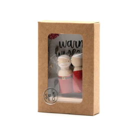 Cadeaudoosje Kerst "Warm wishes"